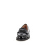 Mocassins en cuir vernis noir Emilie Karston